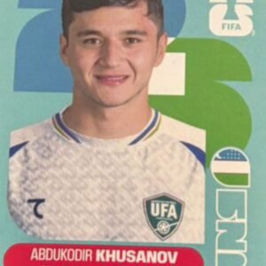 Figurinha UZB 09 - Abdukodir Khusanov - Uzbequistão