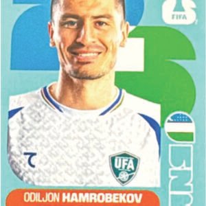 Figurinha UZB 10 - Odiljon Hamrobekov - Uzbequistão