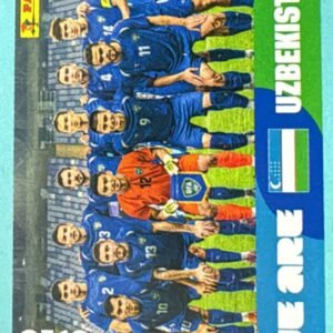 Figurinha UZB 13 - Seleção - Uzbequistão