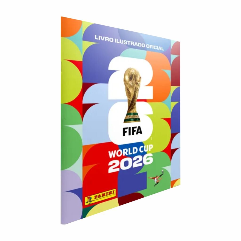 Álbum de Figurinhas Copa do Mundo 2026 - Panini (Capa Brochura)