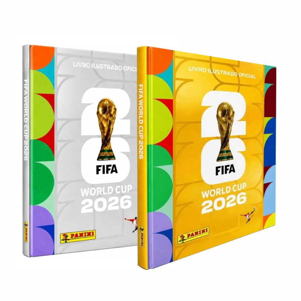 Álbum de Figurinhas Copa do Mundo 2026 - Panini (Edição Especial)