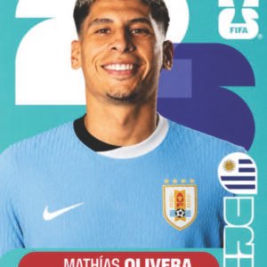 Figurinha URU 09 - Mathias Olivera - Uruguai