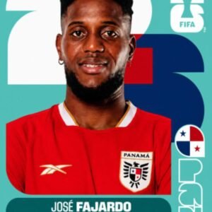 Figurinha PAN 15 - José Fajardo - Panamá