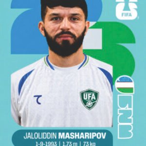 Figurinha UZB 18 - Jaloliddin Masharipov - Uzbequistão