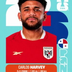 Figurinha PAN 13 - Carlos Harvey - Panamá
