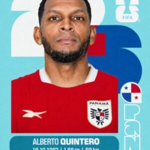 Figurinha PAN 18 - Alberto Quintero - Panamá