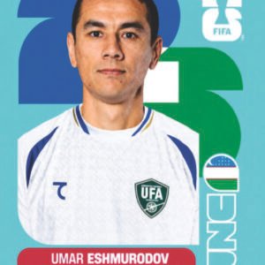 Figurinha UZB 05 - Umar Eshmurodov - Uzbequistão