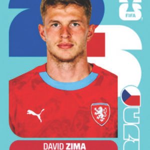 Figurinha CZE 08 - David Zima - República Tcheca