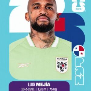 Figurinha PAN 02 - Luis Mejía - Panamá
