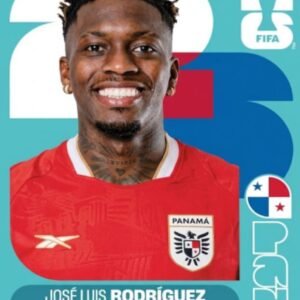 Figurinha PAN 17 - José Luis Rodríguez - Panamá