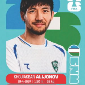 Figurinha UZB 08 - Khojiakbar Alijonov - Uzbequistão