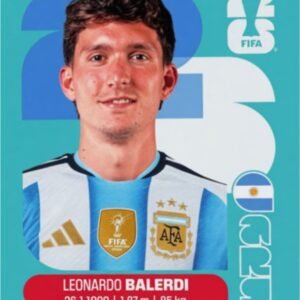 Figurinha ARG 07 - Leonardo Balerdi - Argentina