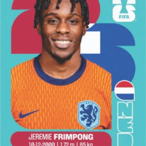 Figurinha NED 08 - Jeremie Frimpong - Holanda