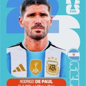 Figurinha ARG 10 - Rodrigo De Paul - Argentina