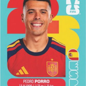Figurinha ESP 06 - Pedro Porro - Espanha