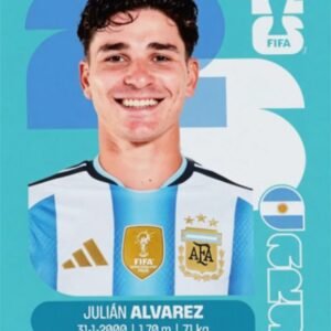 Figurinha ARG 19 - Julián Álvarez - Argentina