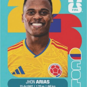 Figurinha COL 17 - Jhon Arias - Colômbia