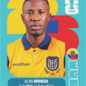 Figurinha ECU 18 - Alan Minda - Equador