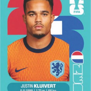 Figurinha NED 16 - Justin Kluivert - Holanda