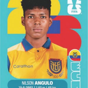 Figurinha ECU 17 - Nilson Angulo - Equador