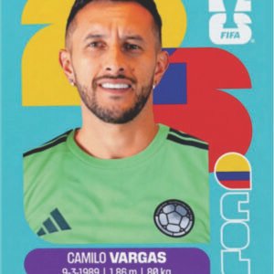 Figurinha COL 02 - Camilo Vargas - Colômbia