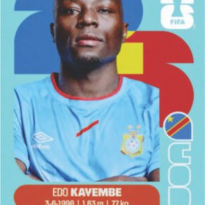 Figurinha COD 10 - Edo Kayembe - RD Congo