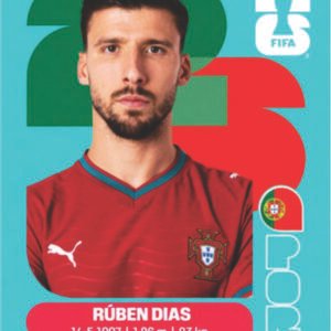 Figurinha POR 04 - Ruben Dias - Portugal