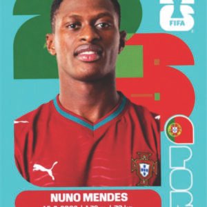 Figurinha POR 07 - Nuno Mendes - Portugal