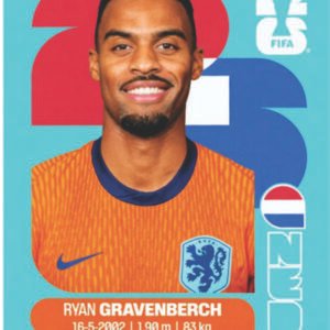 Figurinha NED 11 - Ryan Gravenberch - Holanda