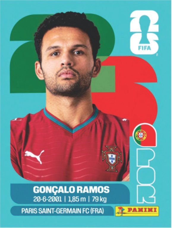 Figurinha POR 19 - Pedro Neto - Portugal