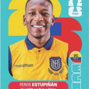 Figurinha ECU 05 - Pervis Estupiñán - Equador