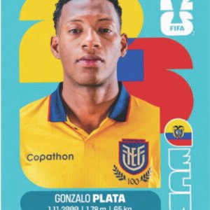 Figurinha ECU 16 - Gonzalo Plata - Equador