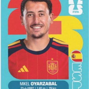 Figurinha ESP 18 - Mikel Oyarzabal - Espanha