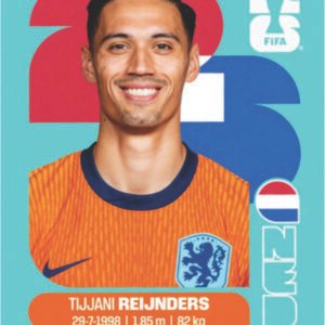 Figurinha NED 10 - Tijjani Reijnders - Holanda