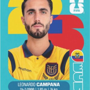 Figurinha ECU 15 - Leonardo Campana - Equador