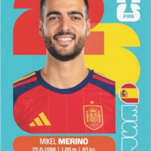 Figurinha ESP 12 - Mikel Merino - Espanha