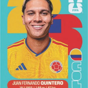 Figurinha COL 15 - Juan Fernando Quintero - Colômbia