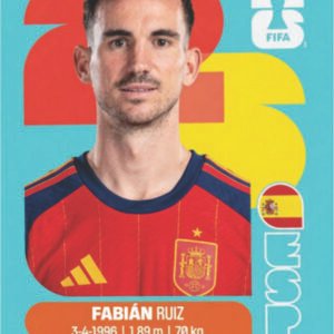 Figurinha ESP 11 - Fabián Ruiz - Espanha