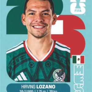 Figurinha MEX 15 - Hirving Lozano - México