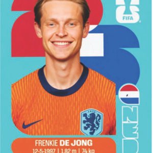 Figurinha NED 14 - Frenkie de Jong - Holanda