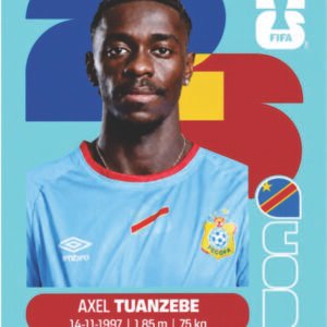 Figurinha COD 04 - Axel Tuanzebe - RD Congo