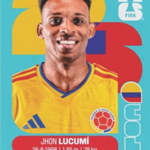 Figurinha COL 08 - Jhon Lucumí - Colômbia