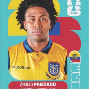 Figurinha ECU 07 - Ángelo Preciado - Equador