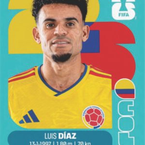 Figurinha COL 20 - Luis Díaz - Colômbia