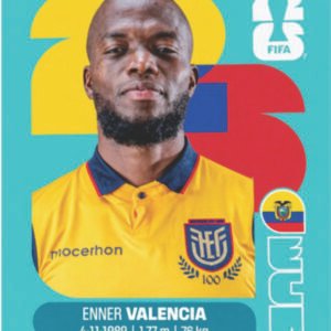 Figurinha ECU 20 - Enner Valencia - Equador