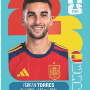 Figurinha ESP 16 - Ferran Torres - Espanha