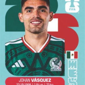 Figurinha MEX 03 - Johan Vásquez - México