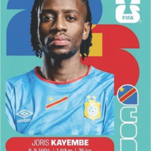 Figurinha COD 07- Joris Kayembe - RD Congo