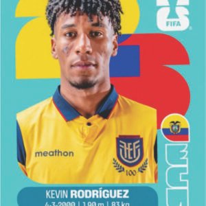 Figurinha ECU 19 - Kevin Rodríguez - Equador