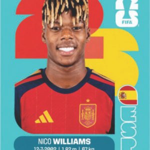 Figurinha ESP 15 - Nico Williams - Espanha